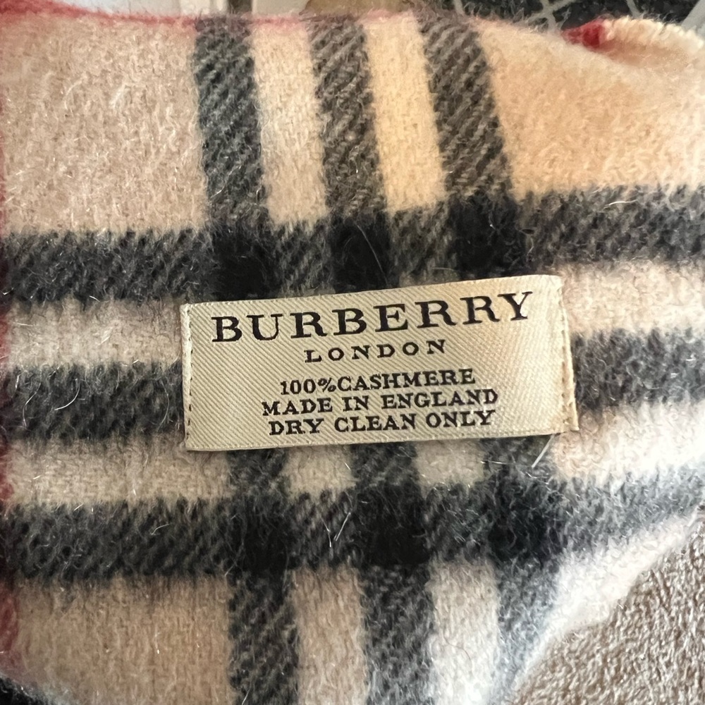 Burberry Mini Cashmere Scarf - Picture 9 of 10